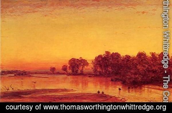 Thomas Worthington Whittredge - The Platte River