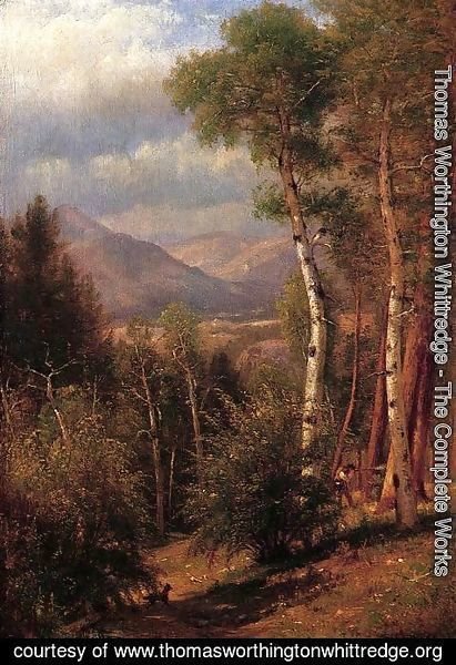 Thomas Worthington Whittredge - Hunter in the Woods of Ashokan