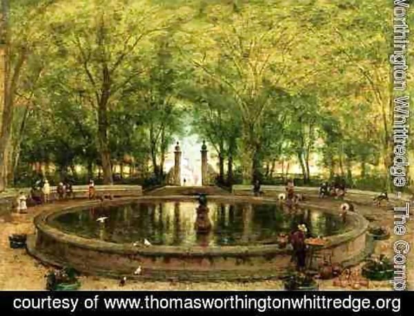 Thomas Worthington Whittredge - A Mexican Fountain, City of Orizaba