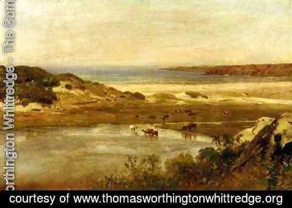 Thomas Worthington Whittredge - By the Sea, Newport, Rhode Island