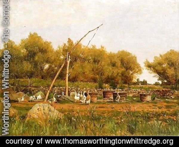 Thomas Worthington Whittredge - No Water in the Well