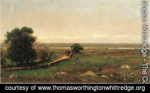 Thomas Worthington Whittredge - The Old Road to the Sea