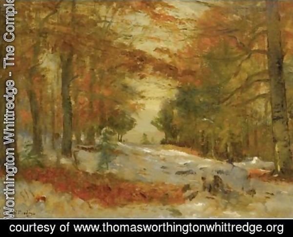 Thomas Worthington Whittredge - First Snow