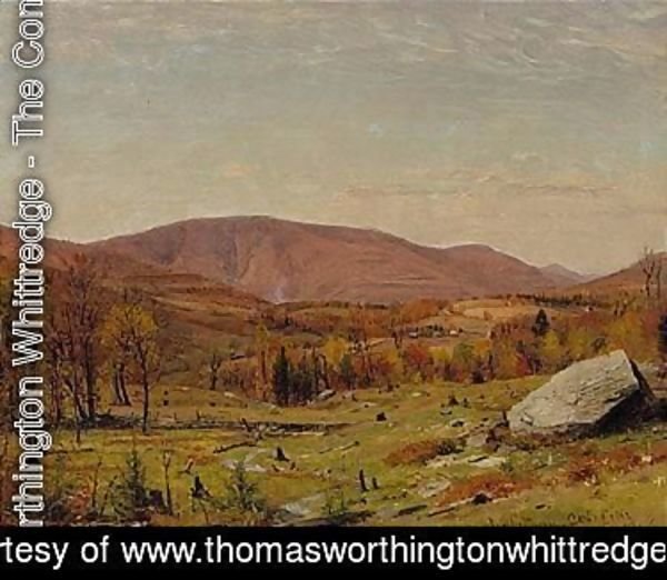 Thomas Worthington Whittredge - Catskills 1866
