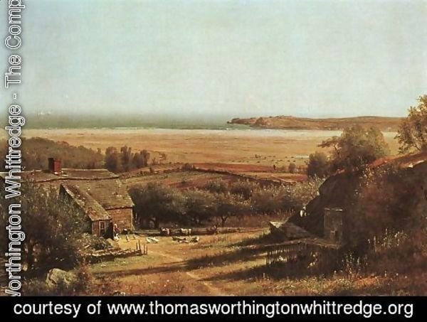 Thomas Worthington Whittredge - House by the Sea 1872