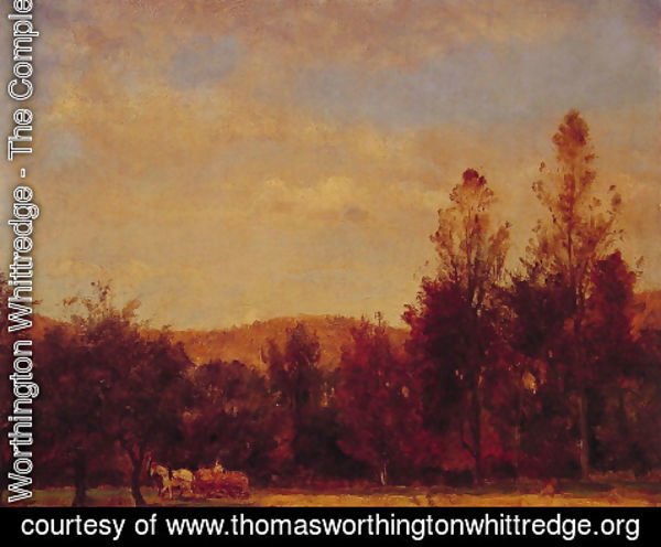 Thomas Worthington Whittredge - Gathering the Buckwheat