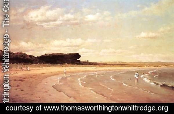 Thomas Worthington Whittredge - Second Beach, Newport