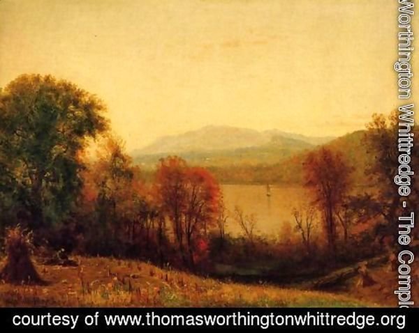 Thomas Worthington Whittredge - Autumn on the Hudson