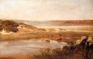 Thomas Worthington Whittredge - Landscape with River