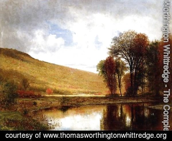 Thomas Worthington Whittredge - Autumn on the Deleware