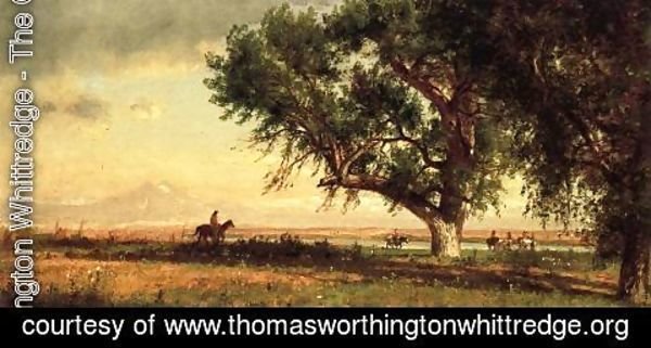 Thomas Worthington Whittredge - View of the Platte River