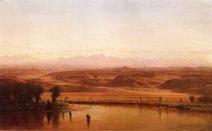 Thomas Worthington Whittredge - Along the Platte River, Colorado