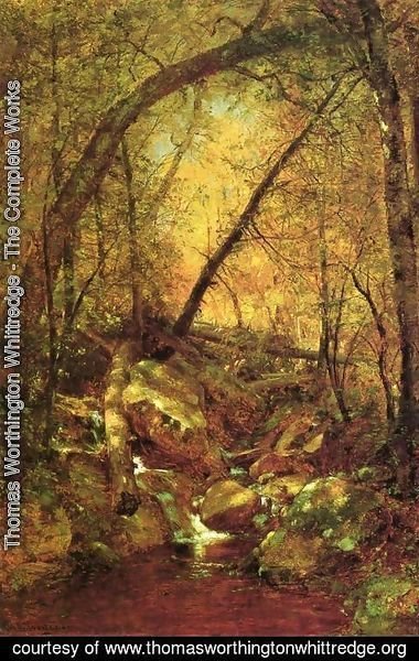 Thomas Worthington Whittredge - Sunshine on the Brook