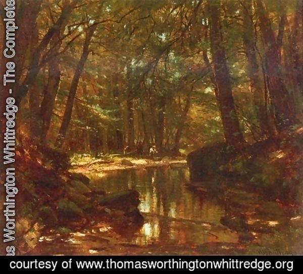 Thomas Worthington Whittredge - Trout Stream