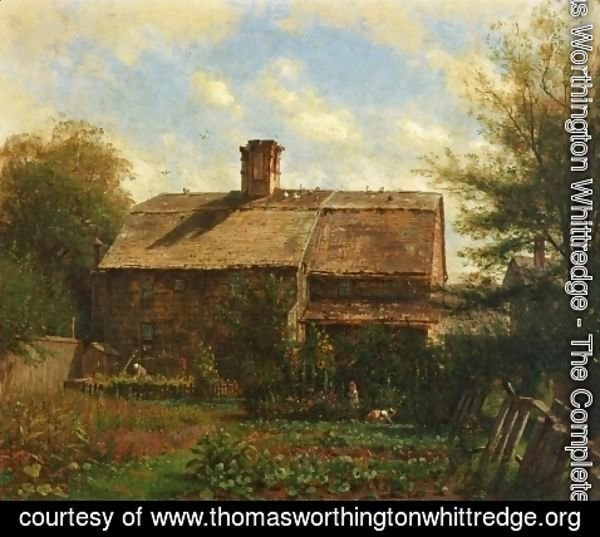 Thomas Worthington Whittredge - Old House, Westport