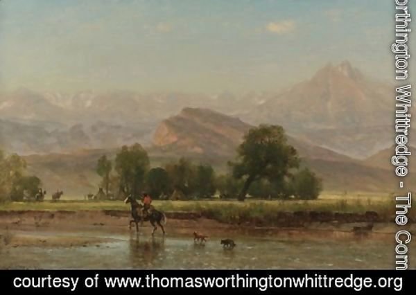 Thomas Worthington Whittredge - On the Platte River